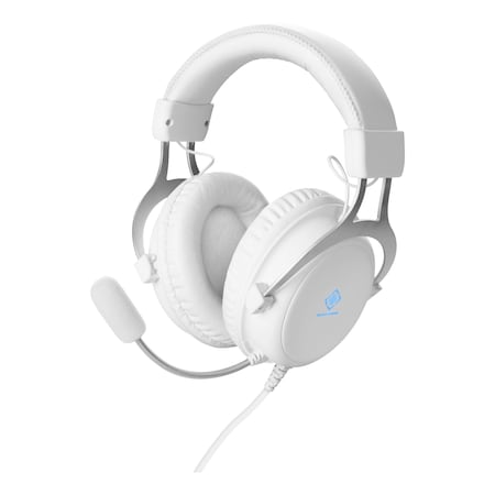 Deltaco Gaming Over-Ear Stereo Corded Gaming Headset - White GAM030W